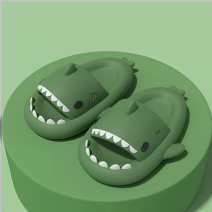 Pantuflas de tiburón