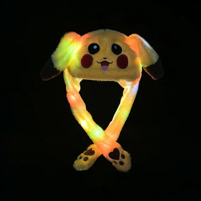 Bonnet Lapin Magique LED Animé